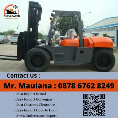 Jasa Import Forklift - Jasa Import Resmi | 0878 6762 8249