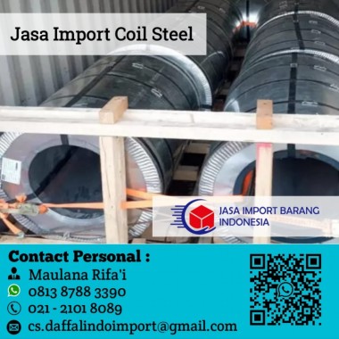 Jasa Import Coil Steel | Jasa Import Besi Baja | 0813 8788 3390