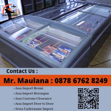 Jasa Import Mesin Freezer - Jasa Import Borongan - 0878 6762 8249