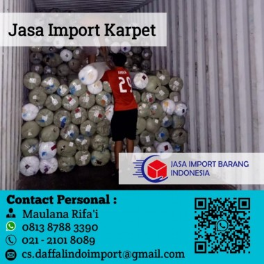 Jasa Import Karpet - Jasa Import Borongan - 0813 8788 3390