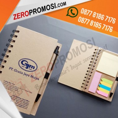 Souvenir Memo Notebook Kode 905 Custom Murah