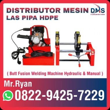 Mesin Las Pipa HDPE 250 Manual 2 Clamp | 082294257229