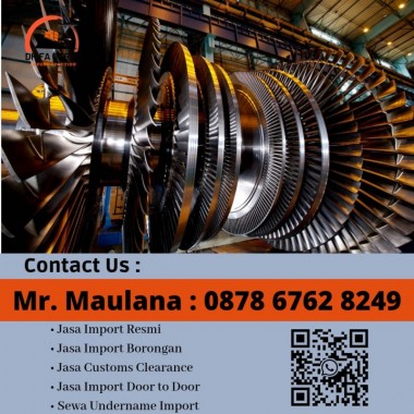 Jasa Import Steam Turbine | Jasa Import Resmi | 0878 6762 8249