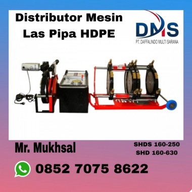 Mesin Las Pipa Hdpe Hydraulic 250 | Alat Bantu Untuk Sambung Pipa Hdpe