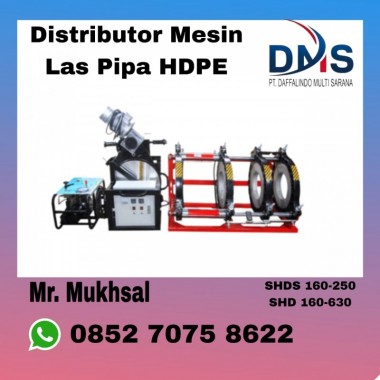 Mesin Las Pipa Hdpe  Murah | Mesin Sambung Pipa hdpe Hydraulic 160