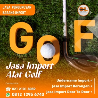 Jasa Import Peralatan Golf | 081212956743