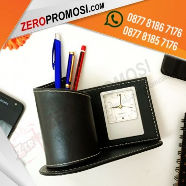 Souvenir Jam Meja Multifungsi Tipe JH-9219 Cetak Logo Murah