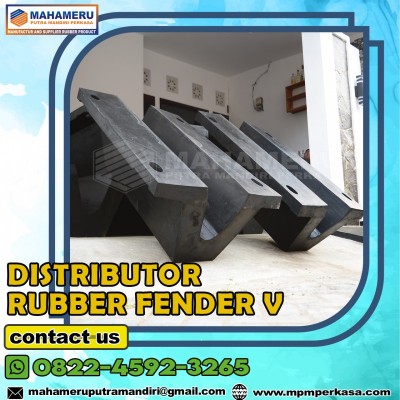 Rubber Fender V 400 1000L - 3500L - Karet Fender Dermaga Tipe V di Flores