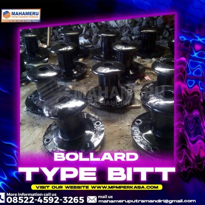 Bollard Dermaga Tipe Bitt 10 T - Bollard Type Bitt 10 T