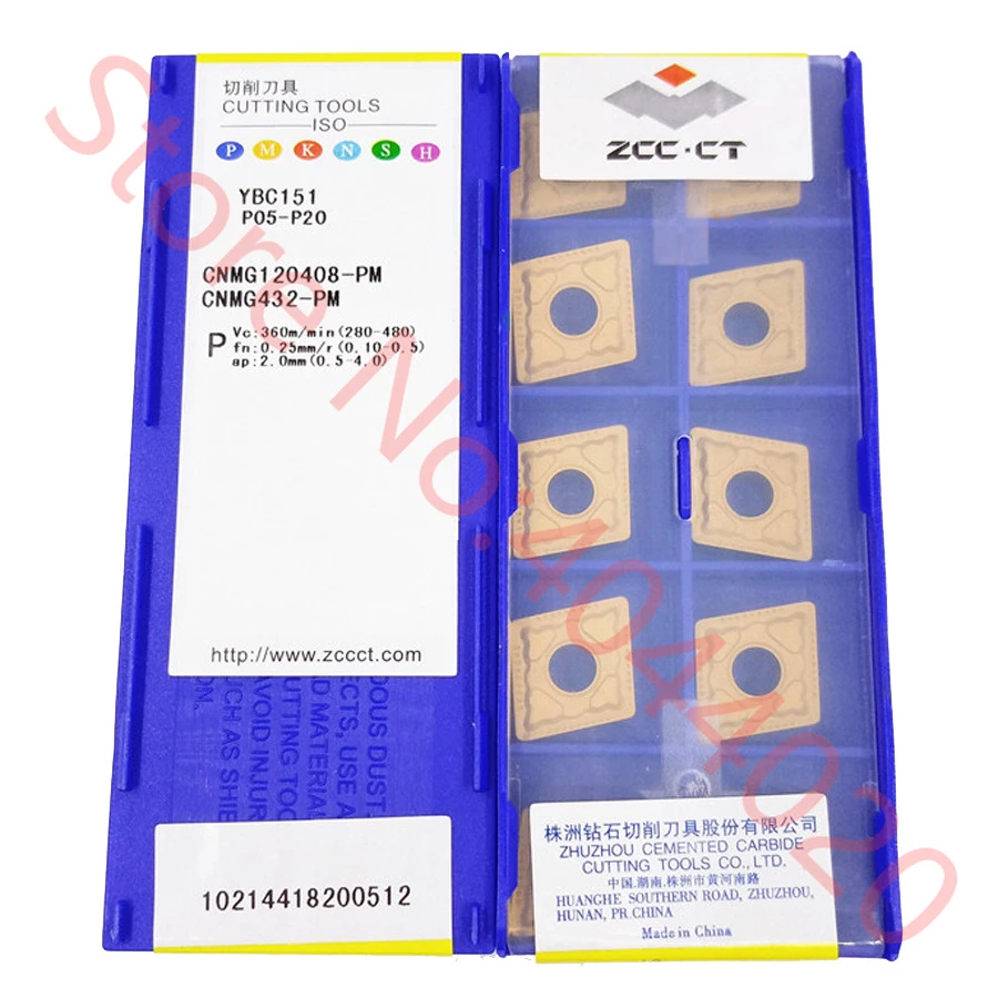 ZCC-CT CNMG 120408-PM YBC151 insert bubut