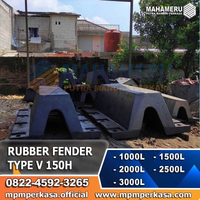 Jual Rubber Fender Dermaga Tipe V 150 H - L 1500