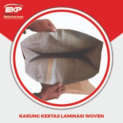 Paper Sack/ Karung Kertas Laminasi Woven