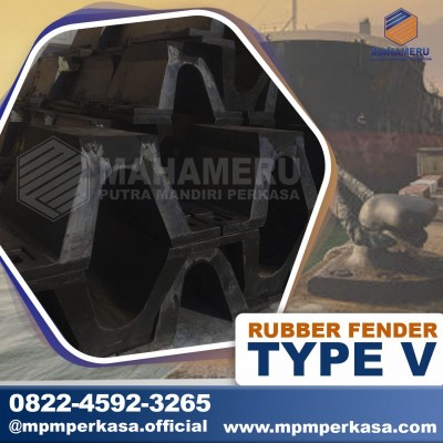 Rubber Fender Tipe V, Balikpapan - Kalimantan Timur