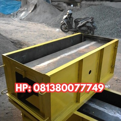 Cetakan Saluran Air U-Ditch Beton Ukuran 20 x 20 x 120 cm - Cetakan U-Ditch Precast