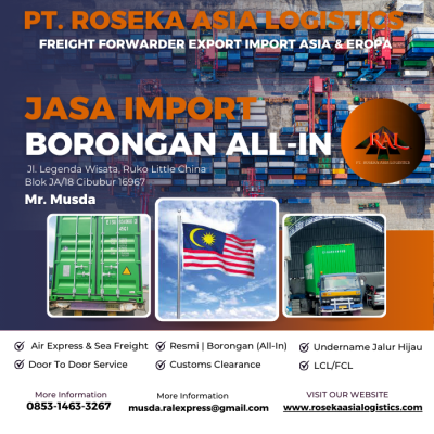 Jasa Import Borongan All-In Dari Malaysia