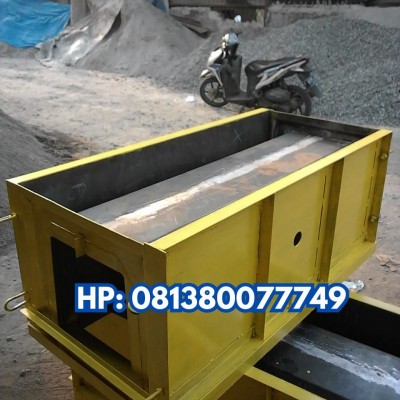 Cetakan U-Ditch Beton / Cetakan Precast Model U 40 x 40 x 120 cm