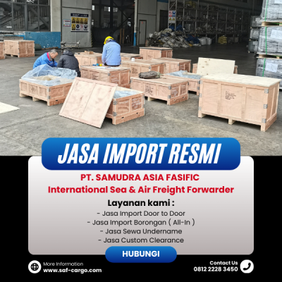 JASA IMPORT RESMI - SAF CARGO