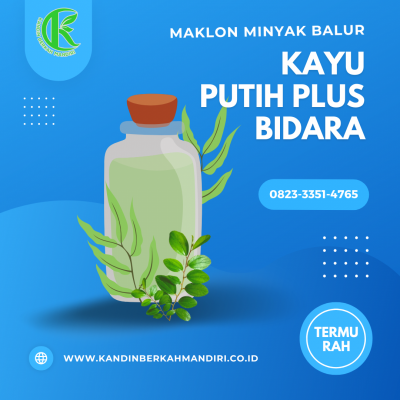 Maklon Minyak kayu putih plus bidara termurah di jogja