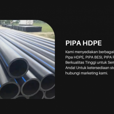 HDPE Pipe Pn 10 PE 100 - Size 28''- 710mm- sdr 17