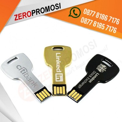 Flashdisk FDMT15 Gold Black USB Model Kunci