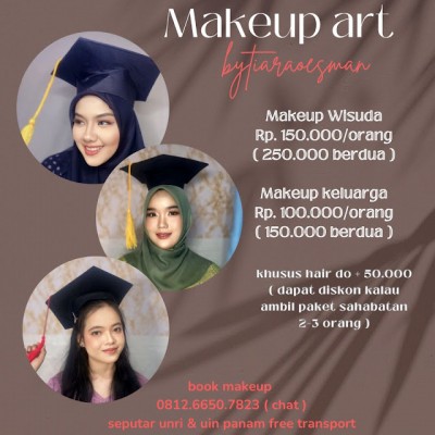 Jasa Makeup Artist MUA Wisuda Kelulusan Pekanbaru