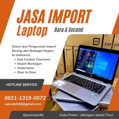 Jasa Import Laptop Second