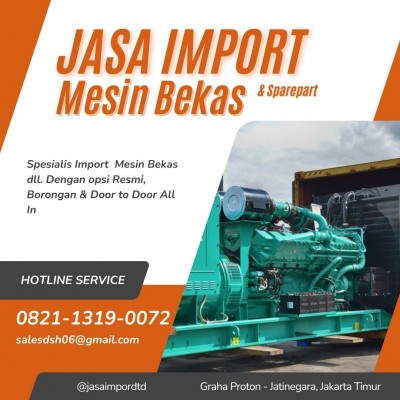 Jasa Import Mesin Bekas