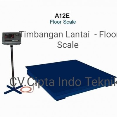 TIMBANGAN LANTAI 500 KG SIZE 1 M X 1 M + TERA METROLOGI