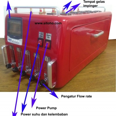 Gas Sampler Impinger | PORTABLE AMBIENT GAS SAMPLER (SLS-RAC5)