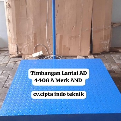 TIMBANGAN LANTAI 1000 KG AD - 4406 A MERK AND