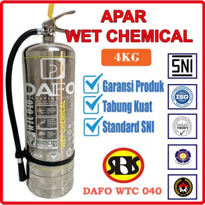 Dafo WTC 040 Wet Chemical Tabung APAR Pemadam Kebakaran 4 Kg