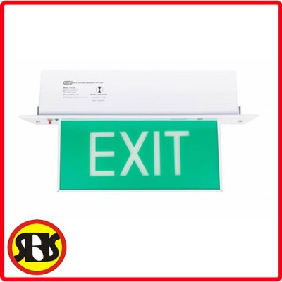 Samcom Sled-X2 Self-Contained White Led Emergency Exit Light